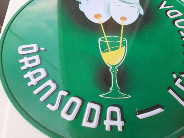 INSEGNA ORANSODA LEMONSODA TARGA IN RILIEVO - Foto 3