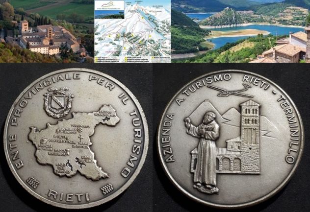 MEDAGLIA ENTE PROVINCIALE PER IL TURISMO RIETI - TERMINILLO.