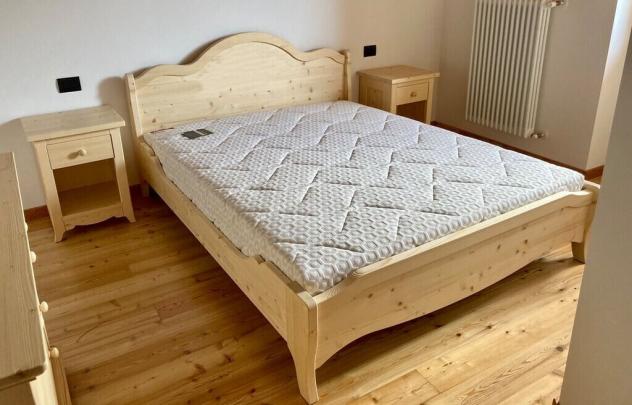 Letto e comodini tabià abete