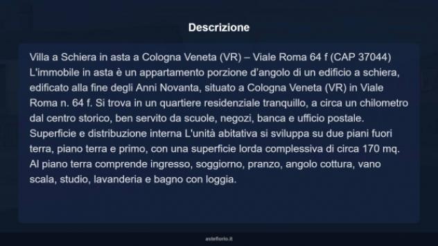 Immobile in asta di 160 m², box auto in vendita a Cologna Veneta - Foto 13