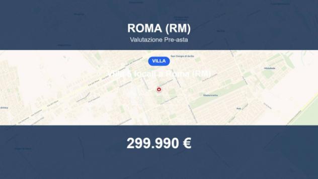 Immobile in asta di 160 m² con più di 5 locali e box auto in vendita a Roma
