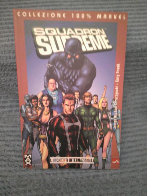 collezione 100%marvel:squadron supreme n°1"incidenti internazionali(max)(marvel,