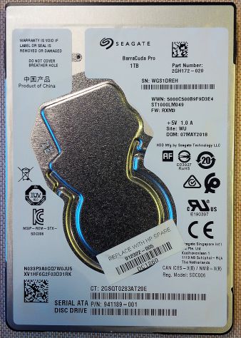 HDD SATA 1TB 7200rpm 2.5 Inch (stock 4x) - Foto 3