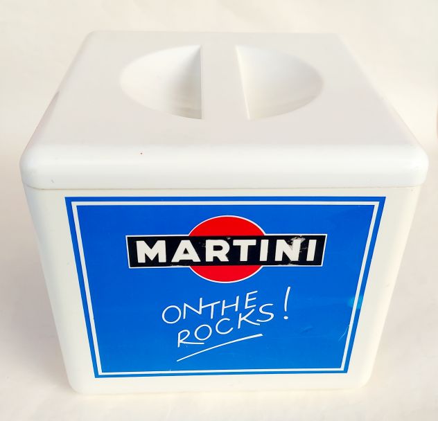Secchiello porta ghiaccio Martini made in England Gaskell&Chambers Ltd Leicester