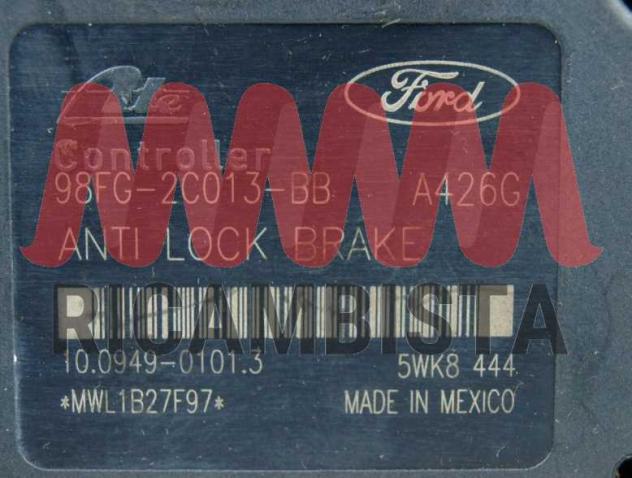 Ford Puma pompa gruppo ABS 98FG2C013BB 10094901013 5WK8444 - Foto 4
