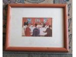 STAMPA DI ALIGI SASSU "ULTIMA CENA DEL 1929 " -