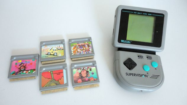 Watara Supervision Anno 1992 + giochi vari (Raro)