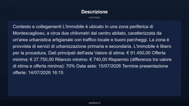 Immobile in asta di 104 m² in vendita a Montescaglioso - Foto 13