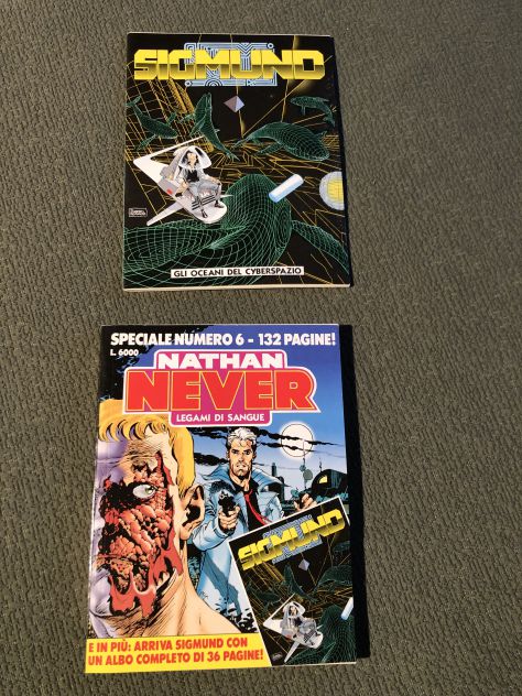 NATHAN NEVER - BLOCCO SPECIALI 1-2-3-4-5-6 CON ALBETTI ALLEGATI - Foto 7