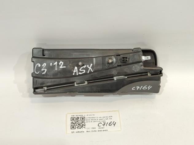 AIRBAG SEDILE SINISTRO CITROEN C3 Serie 8216ZG DV6C-9HR-9H05 (0915) - Foto 3