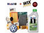 Kit Tagliando+Olio Motore Wix Ktw009+Mobil5W30