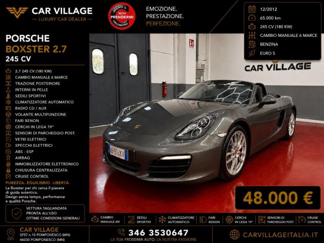 Porsche Boxster 2.7