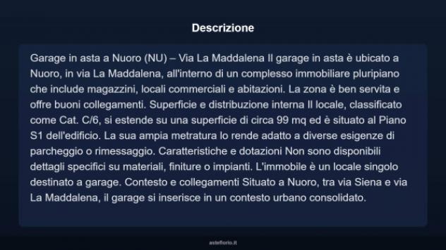 Immobile in asta di 99 m² in vendita a Nuoro - Foto 8