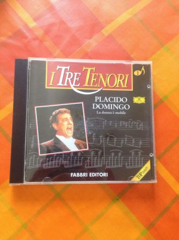 CD i tre tenori Placido Domingo fabbri