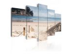 Quadro Sulla Spiaggia 100x50 E 200x100 ARREDALACASA