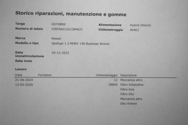 NISSAN Qashqai MHEV 158 CV Xtronic Business rif. 24074738 - Foto 9