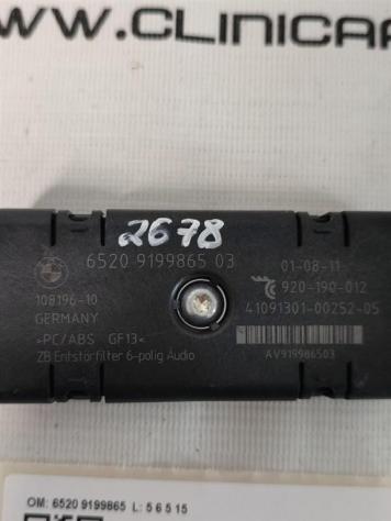CENTRALINA ANTENNA BMW Serie 5 Touring F10 6520 9199865 (10) - Foto 2