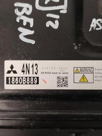 CENTRALINA MOTORE MITSUBISHI ASX 1° Serie 275700-1812 1860B889 diesel 1798 (10) - Foto 2