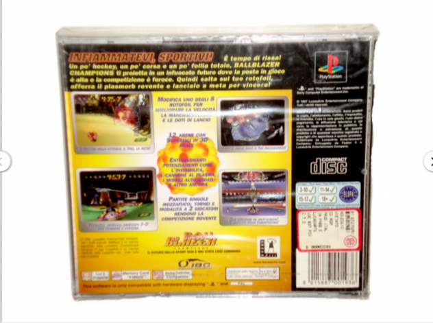 ballblazer champions video gioco per playstation ps 1 2 3 ps1 psx pal ita nuovo - Foto 9