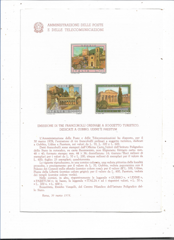1962/1979 N 23 BOLLETTINI UFFICIALI EMISSIONE FRANCOBOLLI ITALIANI - Foto 3