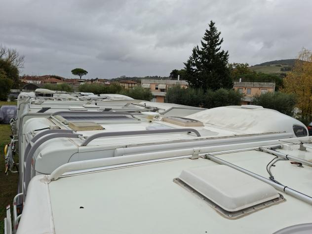 CAMPER CI DUCATO MANSARDATO SEMIDINETTE LETTO MATRIMONIALE CLIMATIZZATORE FOTOVOLTAICO WEBASTO CAMPEGGIO USATI GENERALI - Foto 3