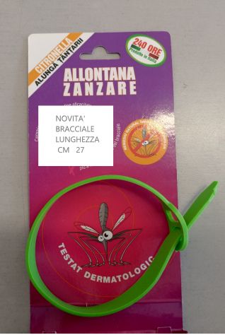 BRACCIALE ANTIZANZARE LUNGHEZZA 27 CM