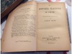 GOETHE?  ?LES AFFINITES ELECTIVES 1872