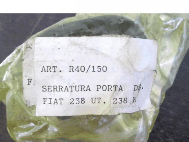 40/150 CHIUSURA SERRATURA PORTA ANTERIORE DESTRA FIAT 238 1.2 B RICAMBIO NUOVO - Foto 3