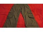 Pantaloni stoffa Owk grigi a quadri tasconi Tg 46 - NUOVI