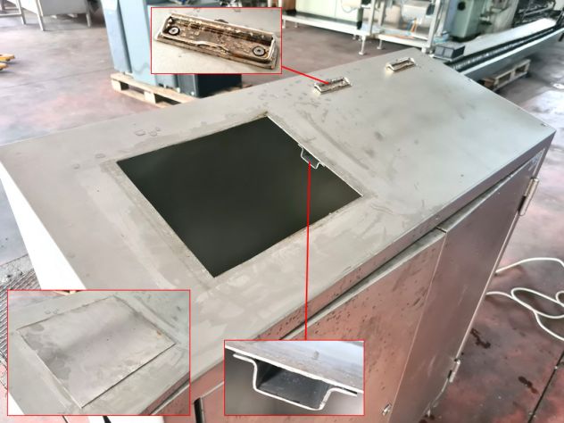 armadietto carrellato da laboratorio alimentare usato - Foto 3
