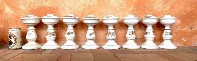 Base in ceramica per lampade a olio