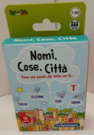 Nomi. Cose, Citta', Clementoni.
