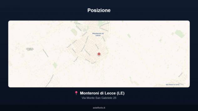 Immobile in asta di 133 m² con più di 5 locali in vendita a Monteroni di Lecce - Foto 13