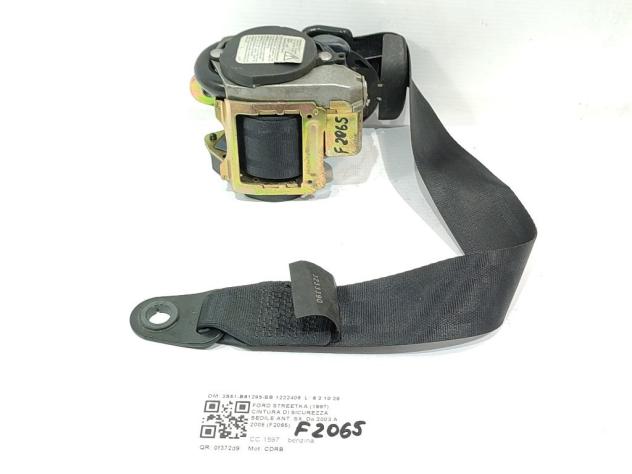 CINTURA DI SICUREZZA ANTERIORE SINISTRA CON PRETENSIONATORE FORD StreetKa Cabrio 3S51-B61295-BB 1222406 CDRB (0305) - Foto 2