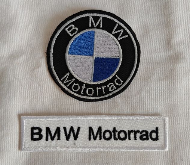 Toppe patch ricamate termoapplicabili BMW Motorrad termoadesive - Foto 2