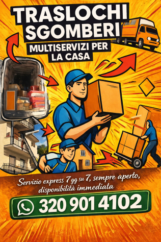 SGOMBERI CASA, CANTINA O UFFICIO? CI PENSIAMO NOI!INOLTRE TRASLOCHI URGENTI 48H - Foto 2