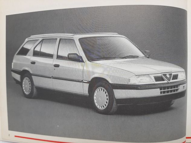 ALFA ROMEO SPORT WAGON 1.7 IE USO E MANUTENZIONE ORIGINALE - Foto 6