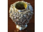 PICCOLO VASO STILARTE LAMINATO ARGENTO.