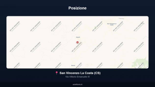 Immobile in asta di 174 m² con più di 5 locali in vendita a San Vincenzo la Costa - Foto 14