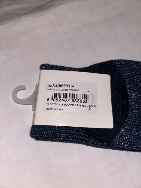CALZE NUOVE INTROVABILI(FUORI PRODUZIONE)DA UOMO,FIRMATE ORIGINALI”PAUL SMITH”MA - Foto 10