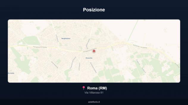 Immobile in asta di 51 m², box auto in vendita a Roma - Foto 3