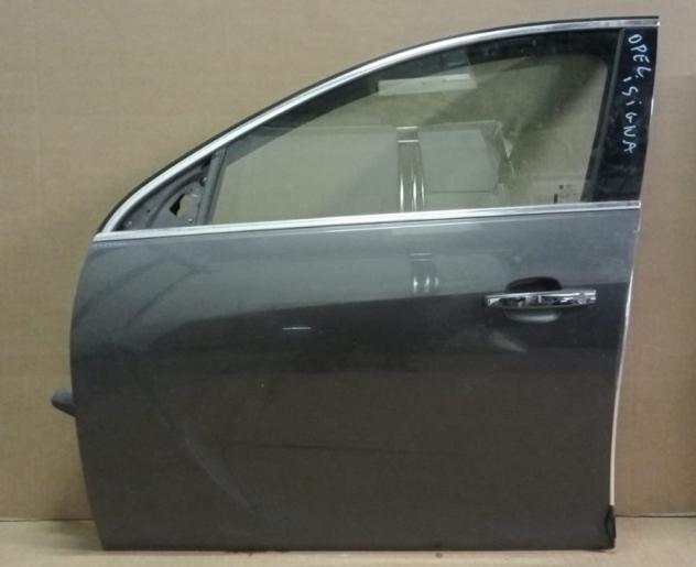 PORTA ANT. S. GRIGIO MEDIO MET. C/ALZ. E SERR.  Carrozzeria  Lamierati esterni  Porte  Porta ant. sx. OPEL - INSIGNIA - 01-08-2013 - 01-10-2017