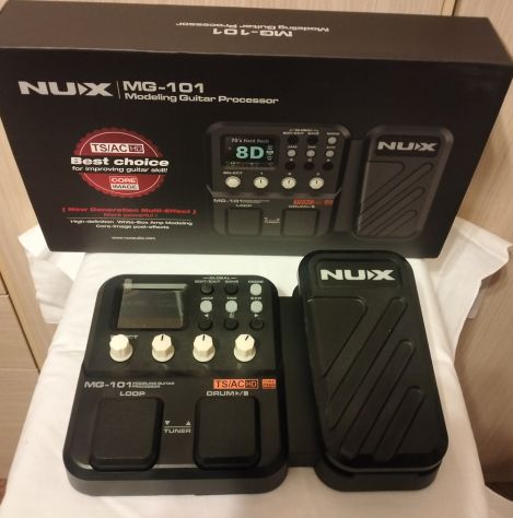 Pedaliera Multieffetto Chitarra Nux MG 201 - Foto 2