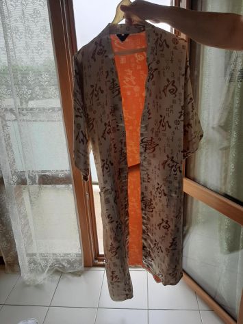 Kimono Uomo in pura seta pregiata - Foto 2