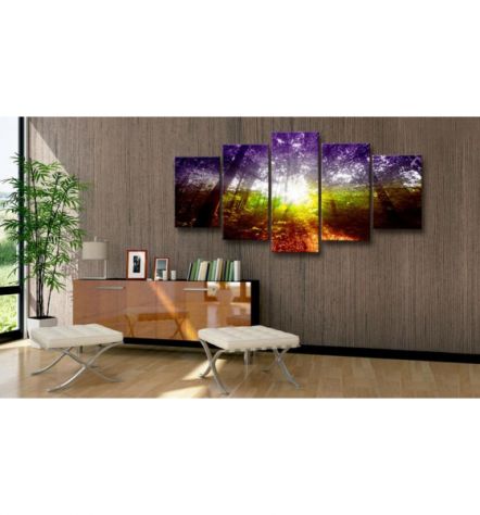 Quadro Foresta Incantata 100x50 E 200x100 ARREDALACASA - Foto 2