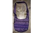Borsa Sacca Tela Viola