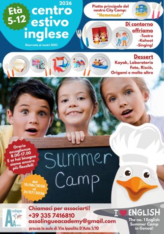 CITY CAMP -CENTRO ESTIVO IN INGLESE