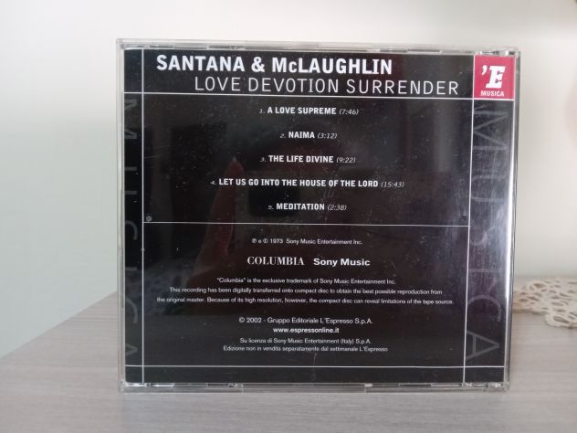 CD "Santana & John Mclaughlin " - Foto 3