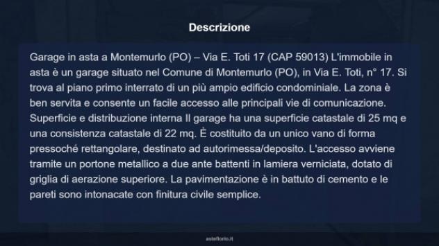Immobile in asta di 25 m² in vendita a Montemurlo - Foto 10