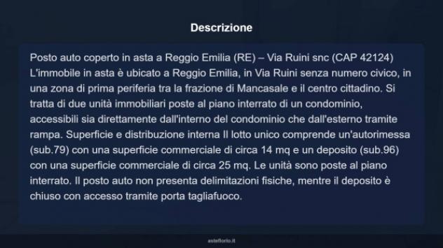 Immobile in asta di 39 m² in vendita a Reggiolo - Foto 9